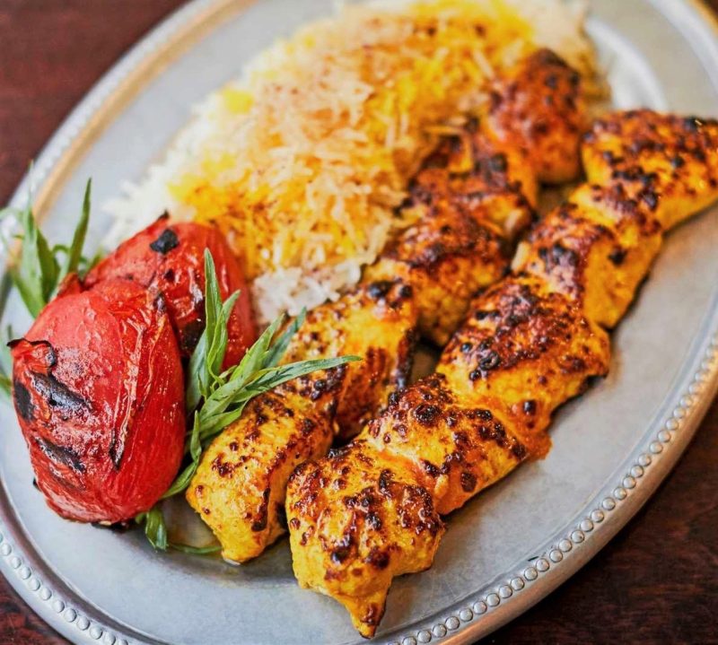چلو جوجه کباب کاردی